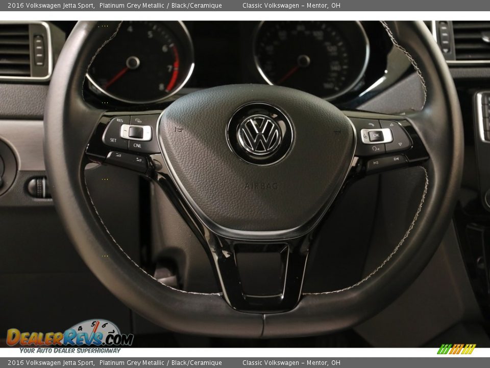 2016 Volkswagen Jetta Sport Steering Wheel Photo #7