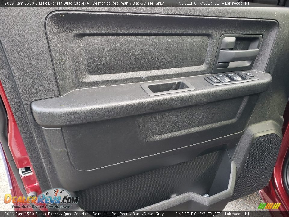 2019 Ram 1500 Classic Express Quad Cab 4x4 Delmonico Red Pearl / Black/Diesel Gray Photo #8