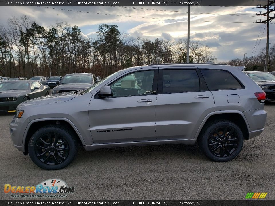 2019 Jeep Grand Cherokee Altitude 4x4 Billet Silver Metallic / Black Photo #3