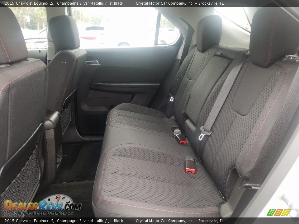 2015 Chevrolet Equinox LS Champagne Silver Metallic / Jet Black Photo #10