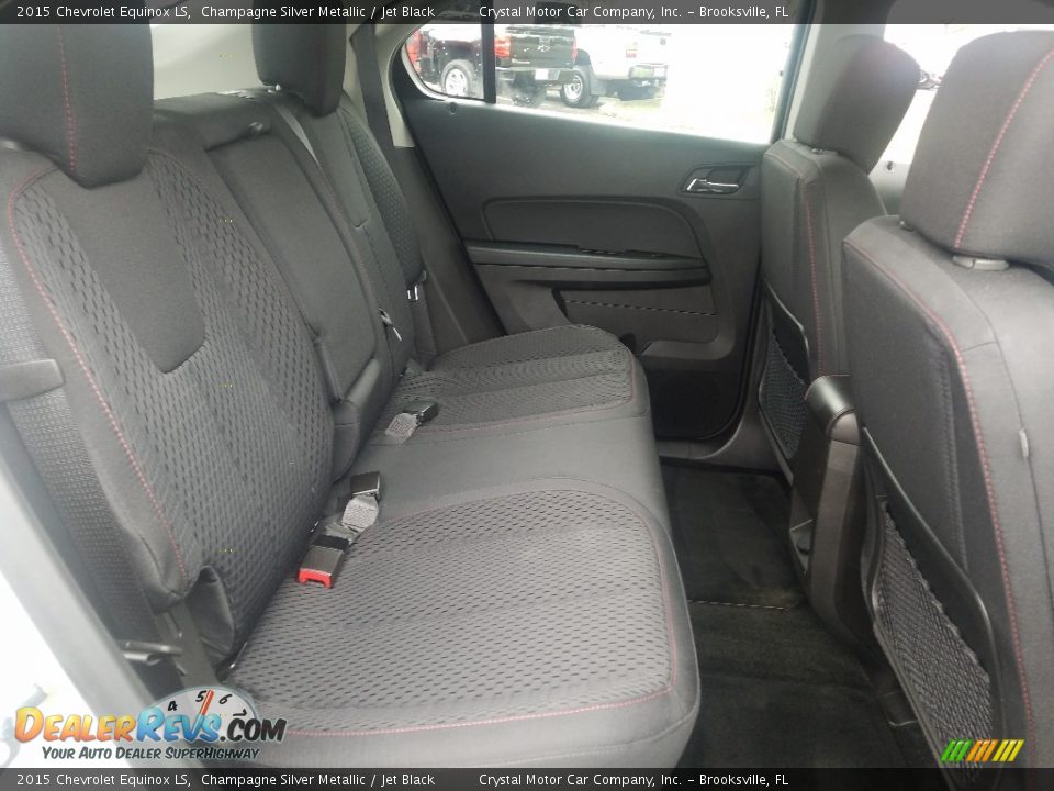 2015 Chevrolet Equinox LS Champagne Silver Metallic / Jet Black Photo #11