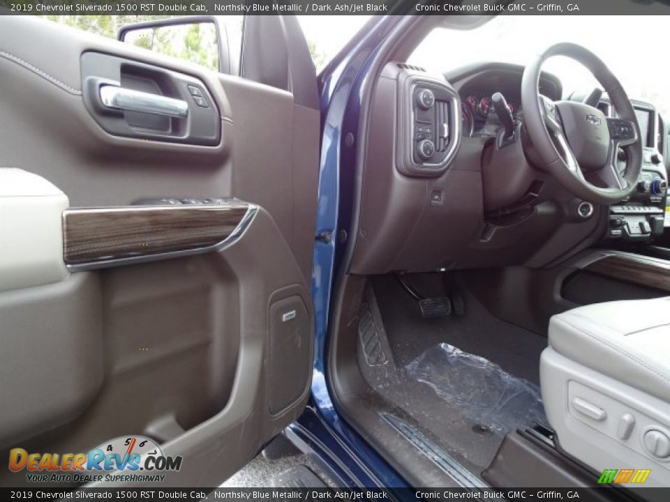 2019 Chevrolet Silverado 1500 RST Double Cab Northsky Blue Metallic / Dark Ash/Jet Black Photo #11