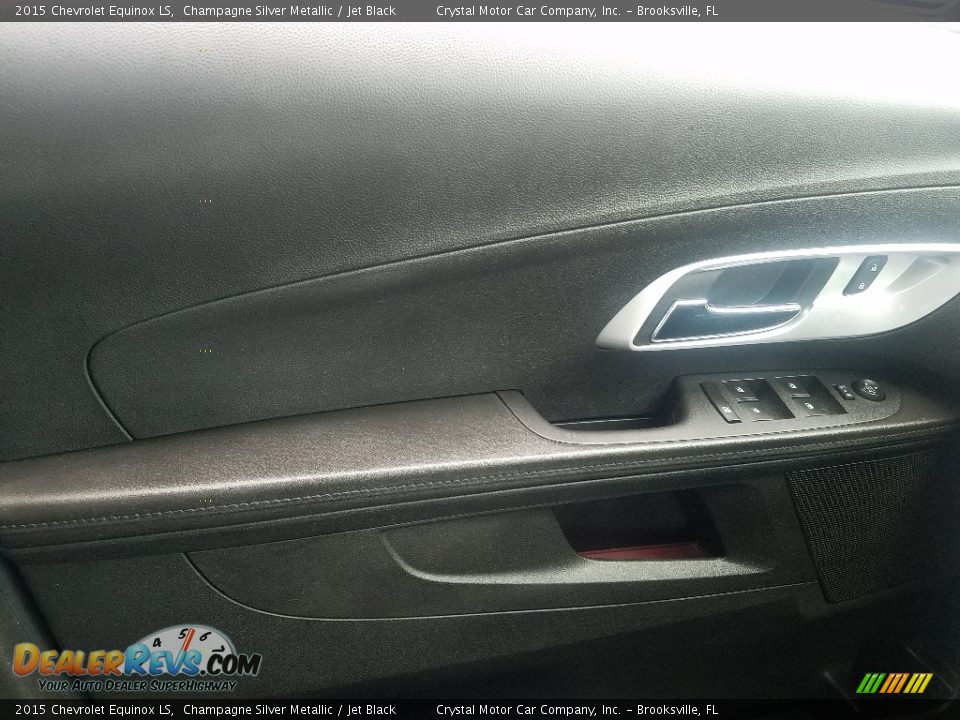 2015 Chevrolet Equinox LS Champagne Silver Metallic / Jet Black Photo #17