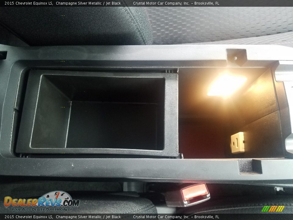 2015 Chevrolet Equinox LS Champagne Silver Metallic / Jet Black Photo #18