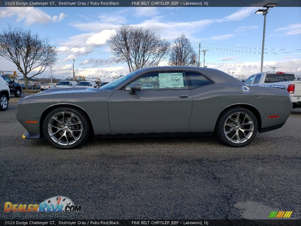 Destroyer Gray 2019 Dodge Challenger GT Photo #3