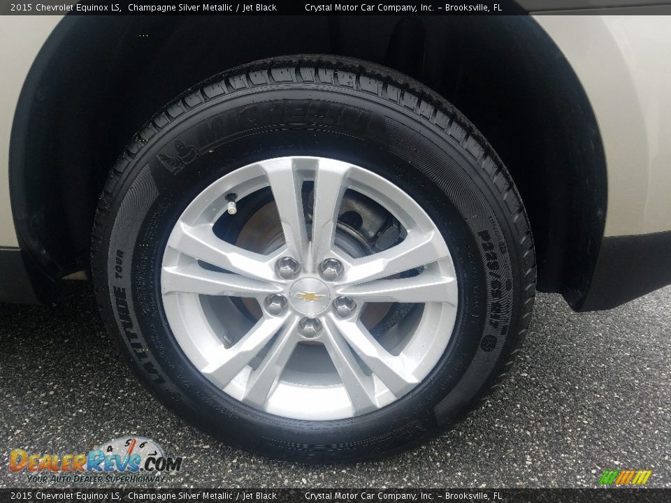 2015 Chevrolet Equinox LS Champagne Silver Metallic / Jet Black Photo #20