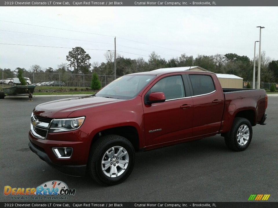 2019 Chevrolet Colorado LT Crew Cab Cajun Red Tintcoat / Jet Black Photo #1