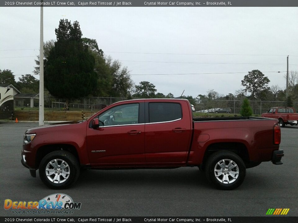 2019 Chevrolet Colorado LT Crew Cab Cajun Red Tintcoat / Jet Black Photo #2