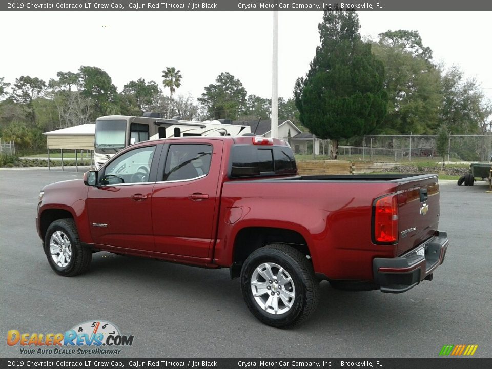2019 Chevrolet Colorado LT Crew Cab Cajun Red Tintcoat / Jet Black Photo #3