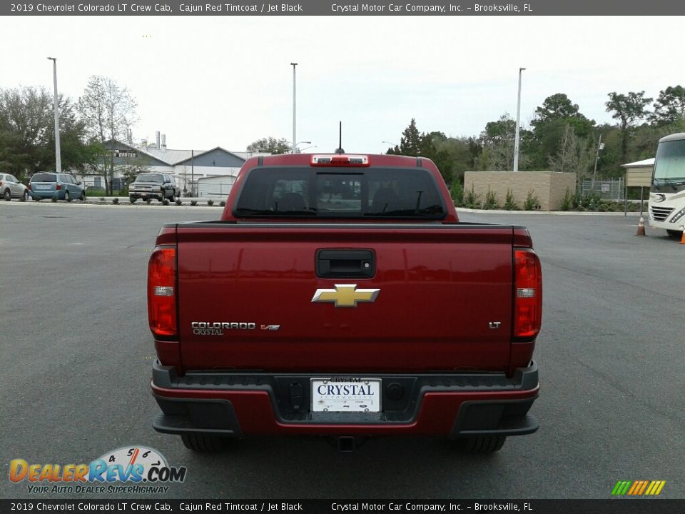 2019 Chevrolet Colorado LT Crew Cab Cajun Red Tintcoat / Jet Black Photo #4