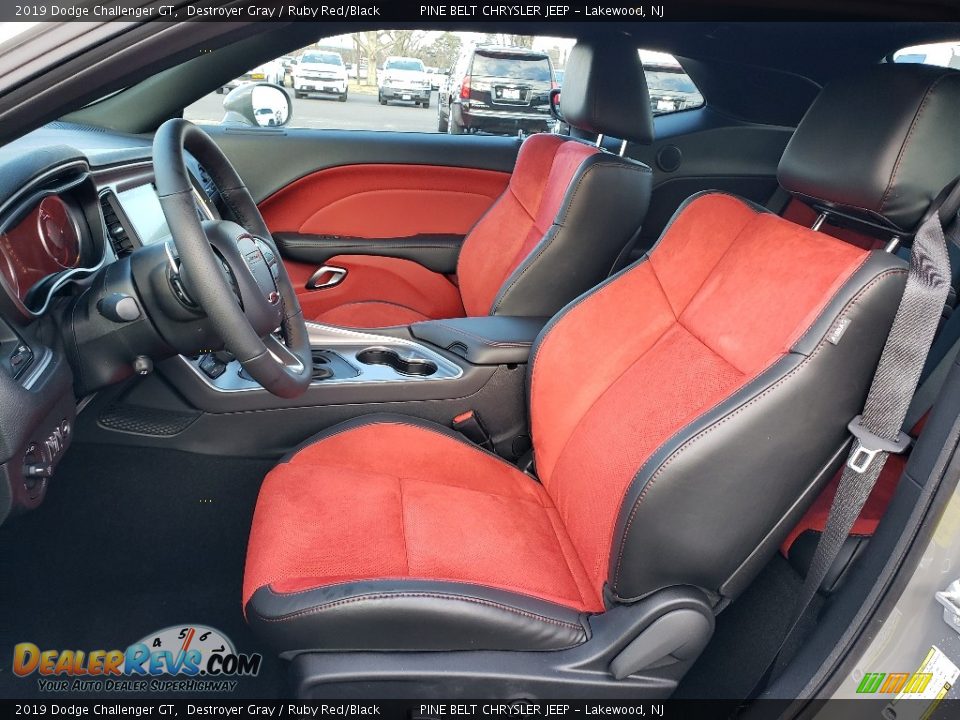 Front Seat of 2019 Dodge Challenger GT Photo #7