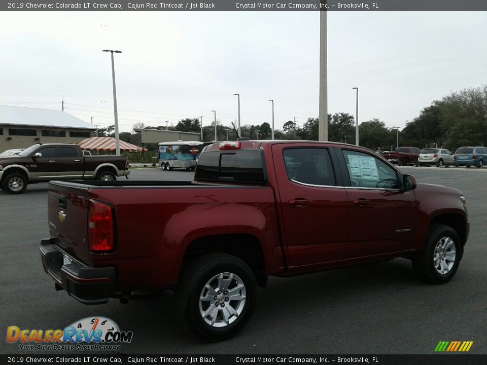 2019 Chevrolet Colorado LT Crew Cab Cajun Red Tintcoat / Jet Black Photo #5