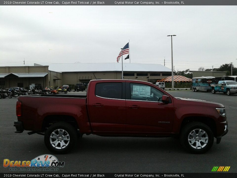 2019 Chevrolet Colorado LT Crew Cab Cajun Red Tintcoat / Jet Black Photo #6