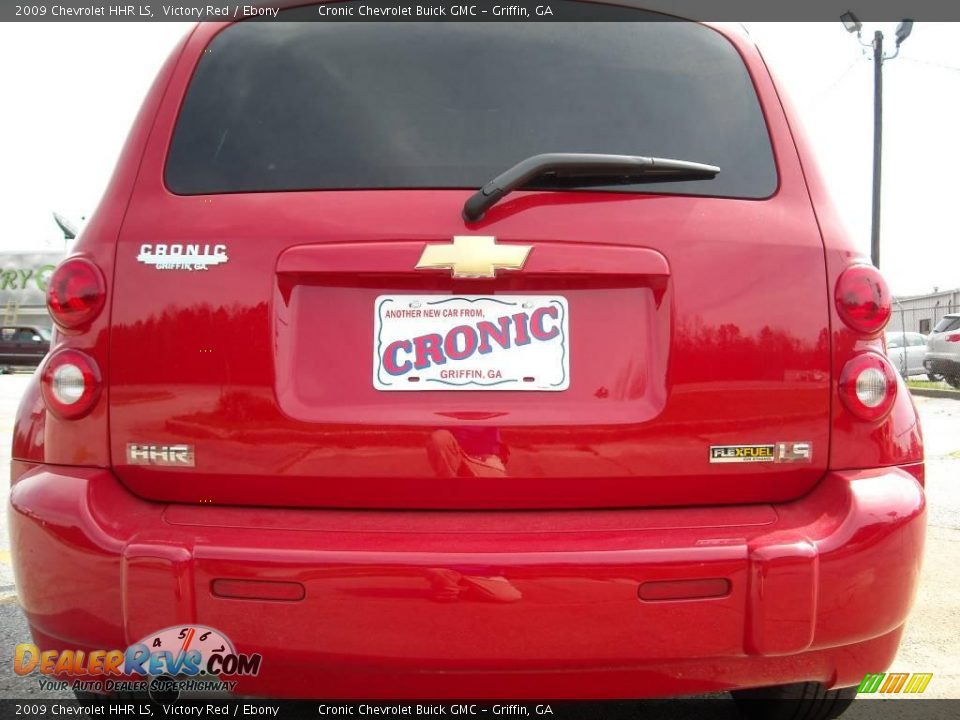 2009 Chevrolet HHR LS Victory Red / Ebony Photo #7