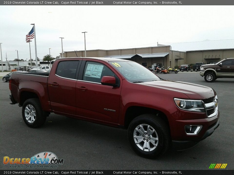 2019 Chevrolet Colorado LT Crew Cab Cajun Red Tintcoat / Jet Black Photo #7