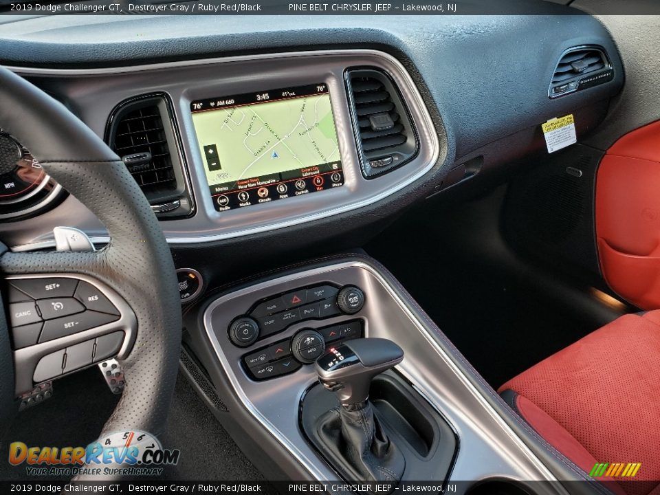 Dashboard of 2019 Dodge Challenger GT Photo #10