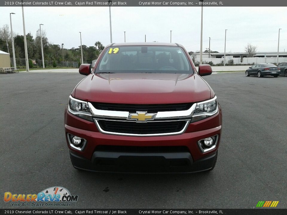 2019 Chevrolet Colorado LT Crew Cab Cajun Red Tintcoat / Jet Black Photo #8