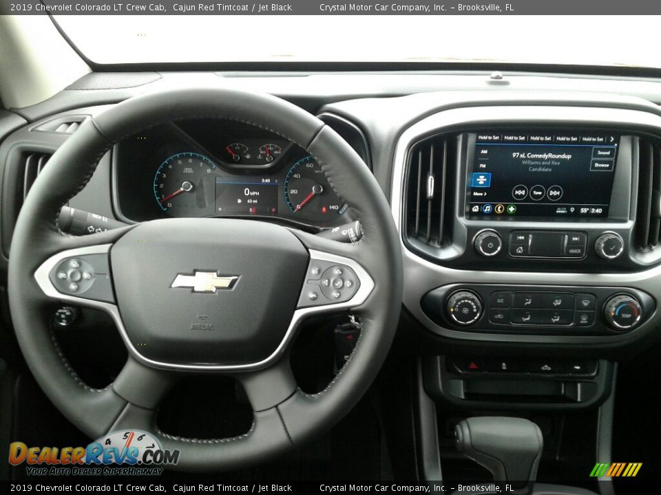 2019 Chevrolet Colorado LT Crew Cab Cajun Red Tintcoat / Jet Black Photo #13