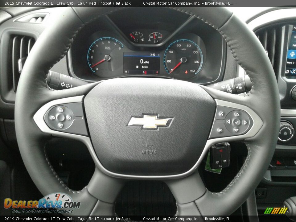 2019 Chevrolet Colorado LT Crew Cab Cajun Red Tintcoat / Jet Black Photo #14