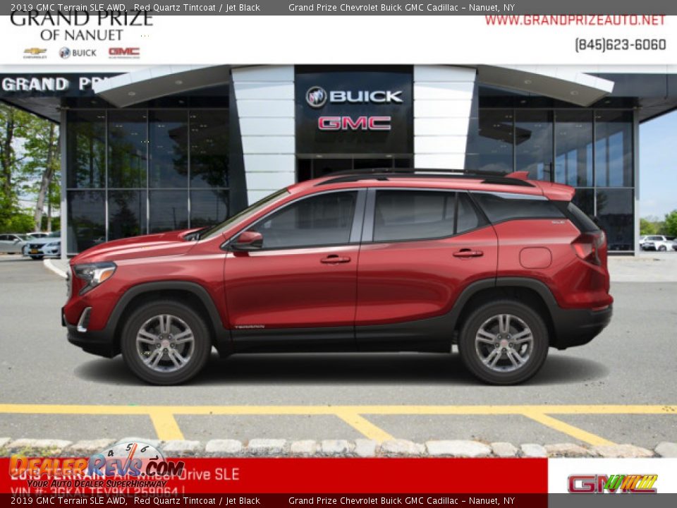 2019 GMC Terrain SLE AWD Red Quartz Tintcoat / Jet Black Photo #2