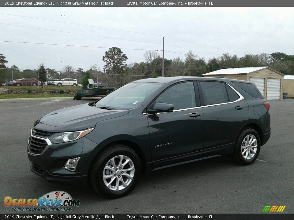 2019 Chevrolet Equinox LT Nightfall Gray Metallic / Jet Black Photo #1