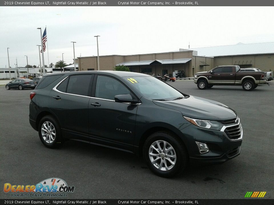 2019 Chevrolet Equinox LT Nightfall Gray Metallic / Jet Black Photo #7