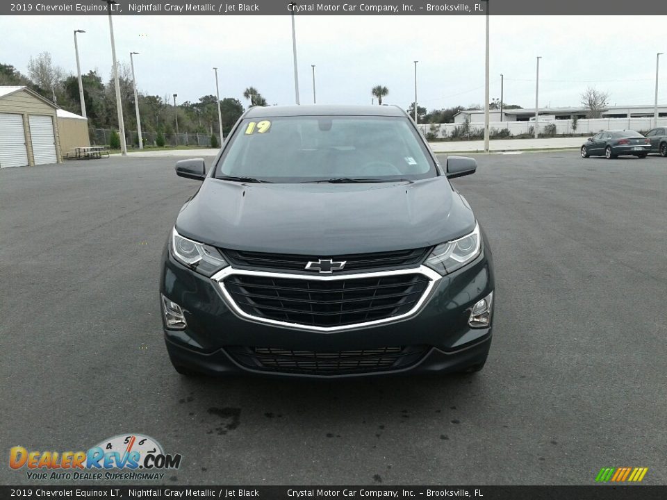 2019 Chevrolet Equinox LT Nightfall Gray Metallic / Jet Black Photo #8