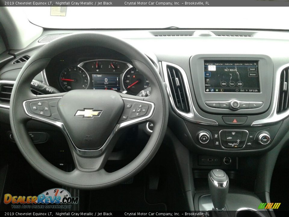 2019 Chevrolet Equinox LT Nightfall Gray Metallic / Jet Black Photo #13