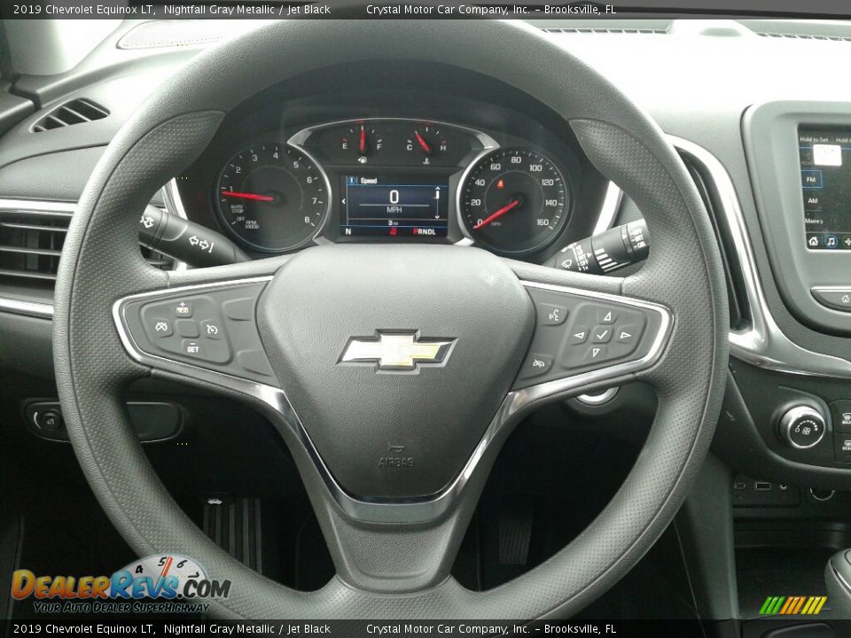 2019 Chevrolet Equinox LT Nightfall Gray Metallic / Jet Black Photo #14