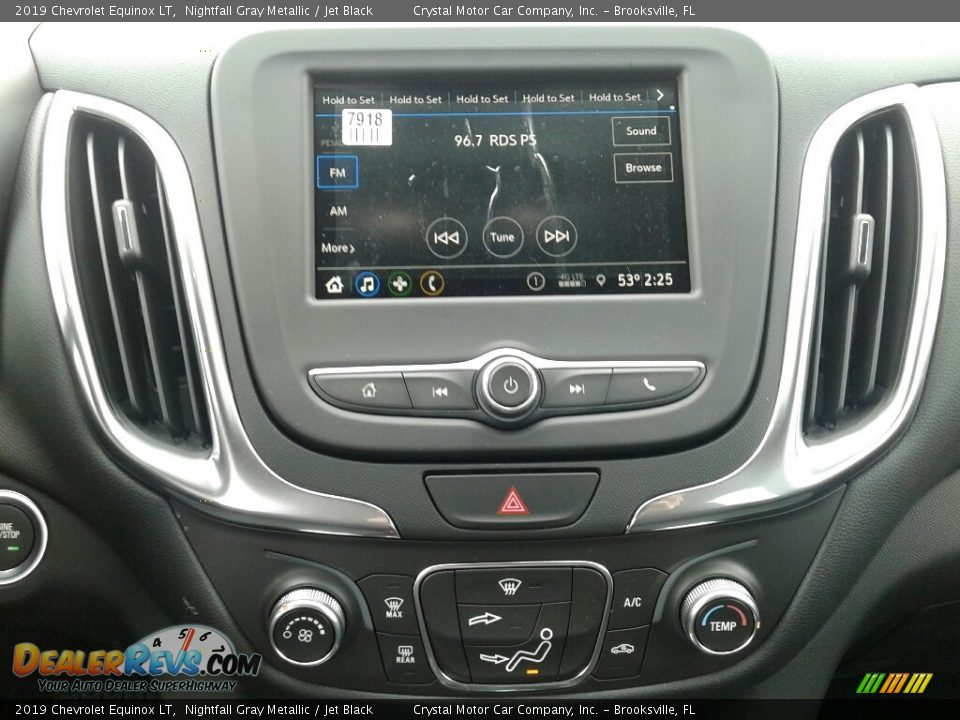 2019 Chevrolet Equinox LT Nightfall Gray Metallic / Jet Black Photo #15