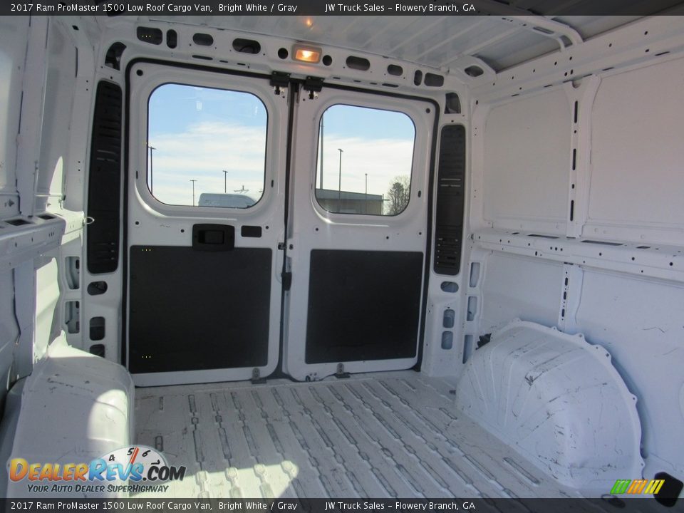 2017 Ram ProMaster 1500 Low Roof Cargo Van Bright White / Gray Photo #14