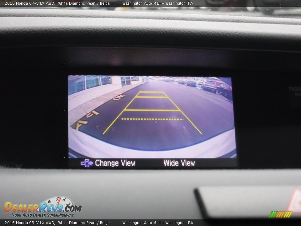 2016 Honda CR-V LX AWD White Diamond Pearl / Beige Photo #18