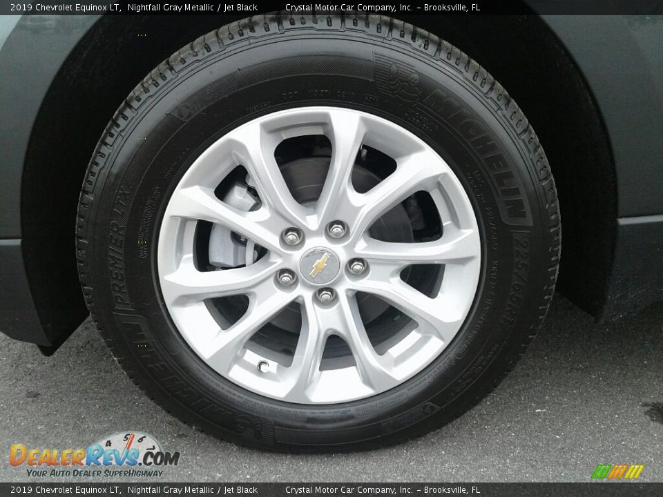 2019 Chevrolet Equinox LT Nightfall Gray Metallic / Jet Black Photo #20