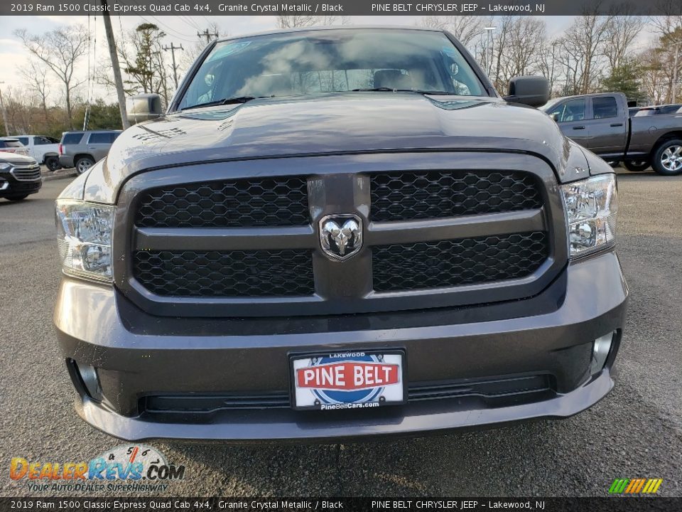 2019 Ram 1500 Classic Express Quad Cab 4x4 Granite Crystal Metallic / Black Photo #2