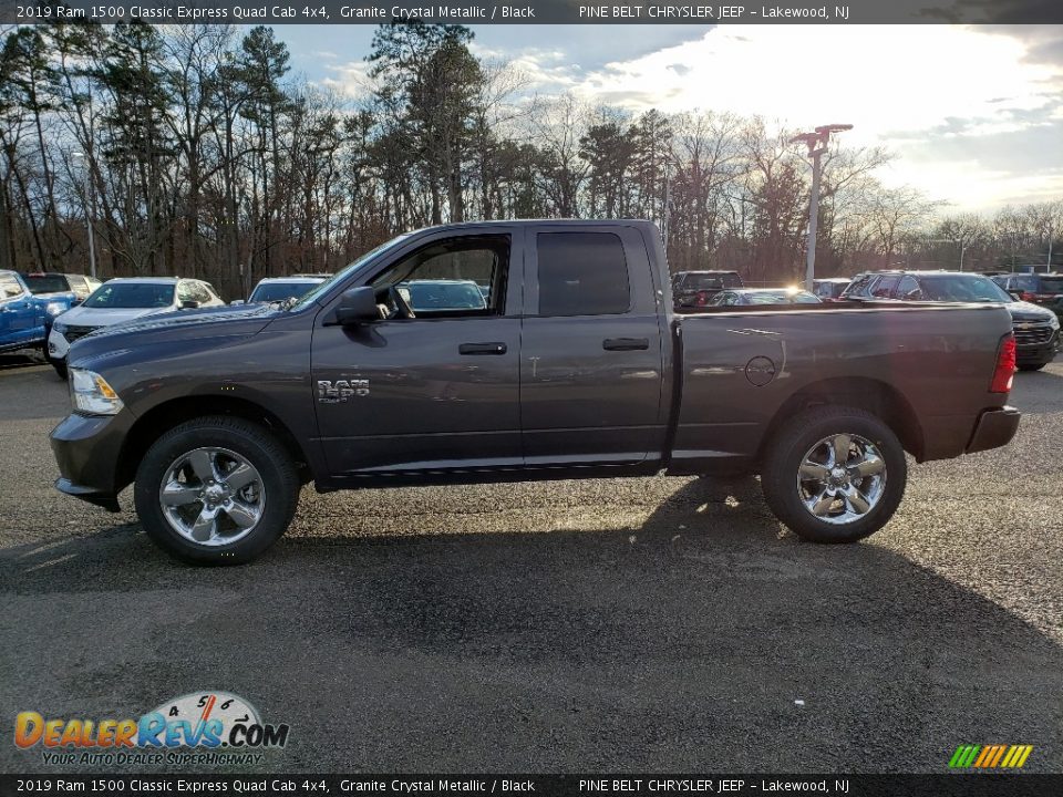 2019 Ram 1500 Classic Express Quad Cab 4x4 Granite Crystal Metallic / Black Photo #3