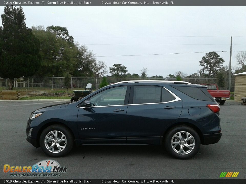 2019 Chevrolet Equinox LT Storm Blue Metallic / Jet Black Photo #2