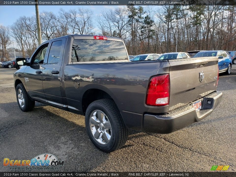 2019 Ram 1500 Classic Express Quad Cab 4x4 Granite Crystal Metallic / Black Photo #4