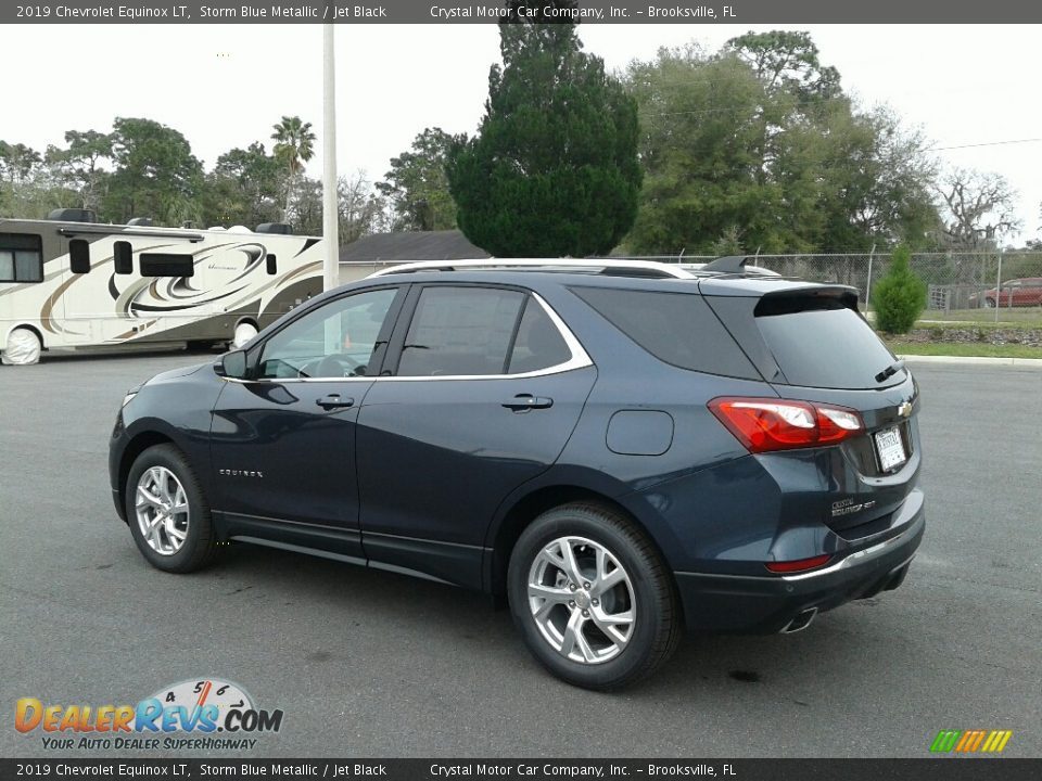 2019 Chevrolet Equinox LT Storm Blue Metallic / Jet Black Photo #3