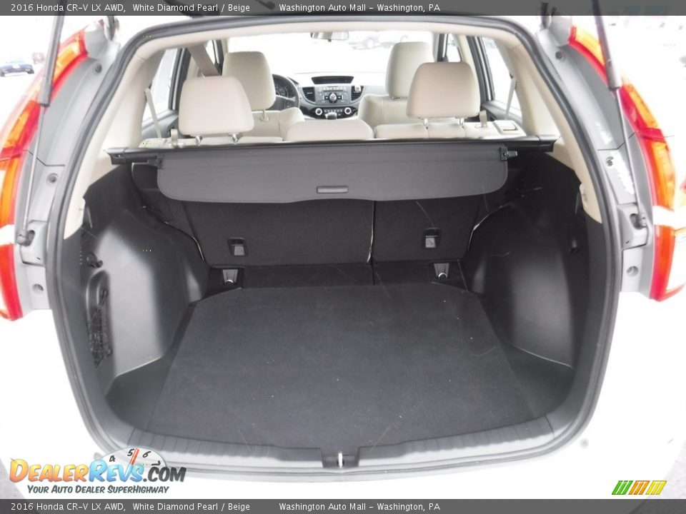 2016 Honda CR-V LX AWD White Diamond Pearl / Beige Photo #23