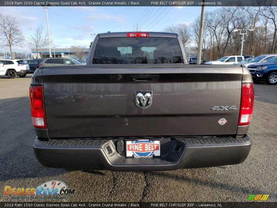 2019 Ram 1500 Classic Express Quad Cab 4x4 Granite Crystal Metallic / Black Photo #5