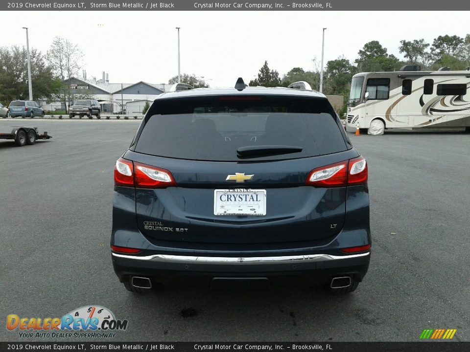 2019 Chevrolet Equinox LT Storm Blue Metallic / Jet Black Photo #4