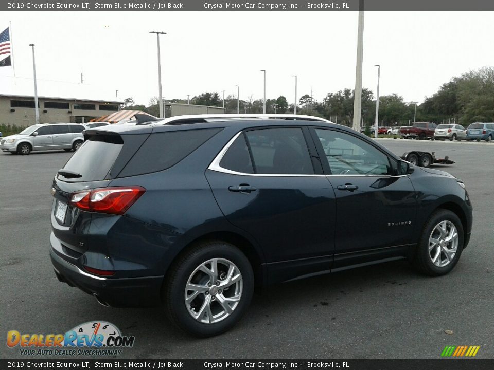 2019 Chevrolet Equinox LT Storm Blue Metallic / Jet Black Photo #5