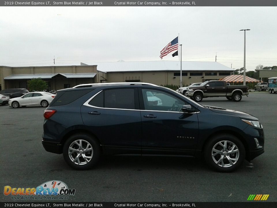 2019 Chevrolet Equinox LT Storm Blue Metallic / Jet Black Photo #6