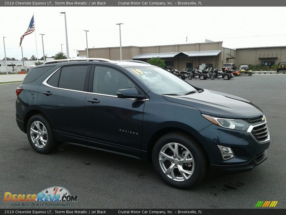 2019 Chevrolet Equinox LT Storm Blue Metallic / Jet Black Photo #7