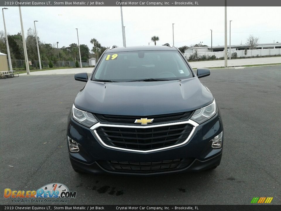 2019 Chevrolet Equinox LT Storm Blue Metallic / Jet Black Photo #8