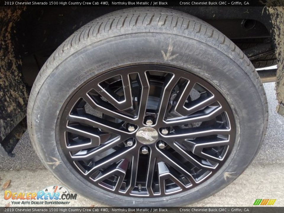 2019 Chevrolet Silverado 1500 High Country Crew Cab 4WD Wheel Photo #5