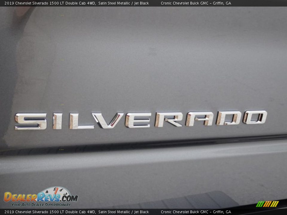 2019 Chevrolet Silverado 1500 LT Double Cab 4WD Satin Steel Metallic / Jet Black Photo #4