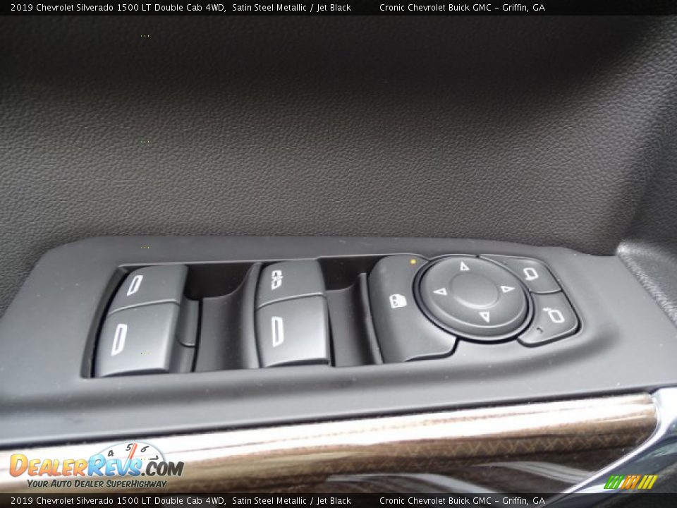2019 Chevrolet Silverado 1500 LT Double Cab 4WD Satin Steel Metallic / Jet Black Photo #12