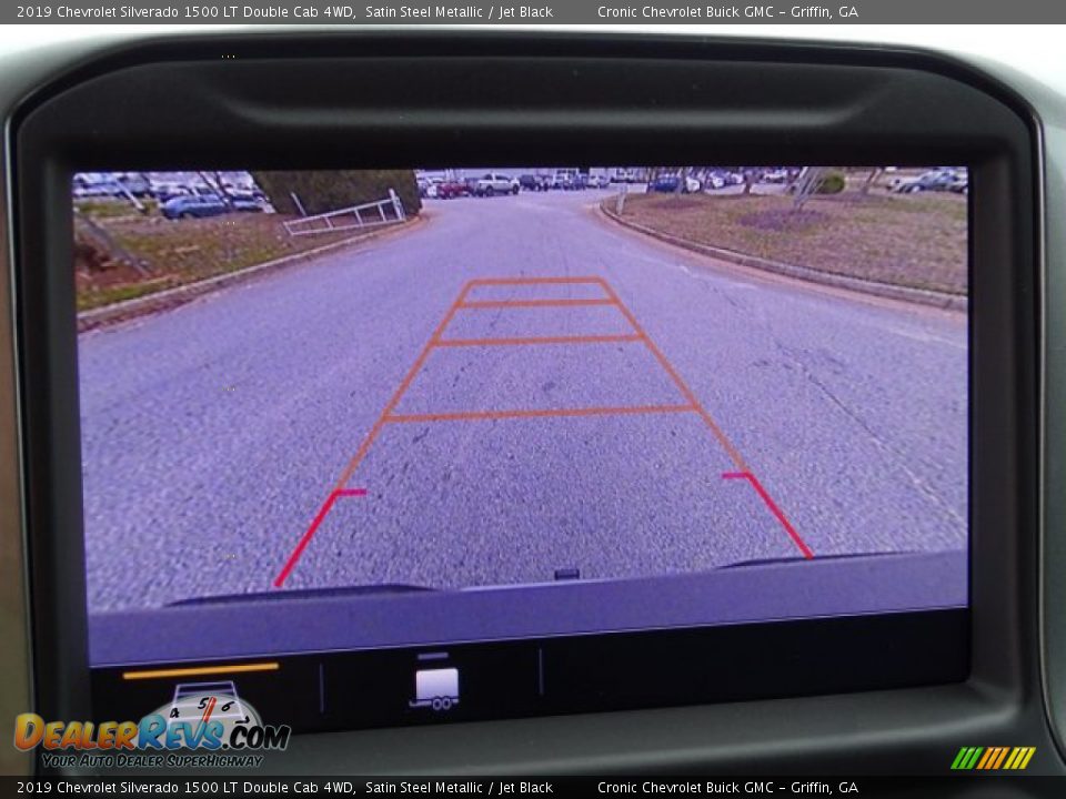2019 Chevrolet Silverado 1500 LT Double Cab 4WD Satin Steel Metallic / Jet Black Photo #18