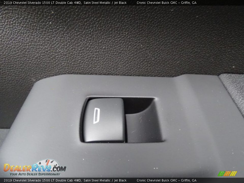2019 Chevrolet Silverado 1500 LT Double Cab 4WD Satin Steel Metallic / Jet Black Photo #22